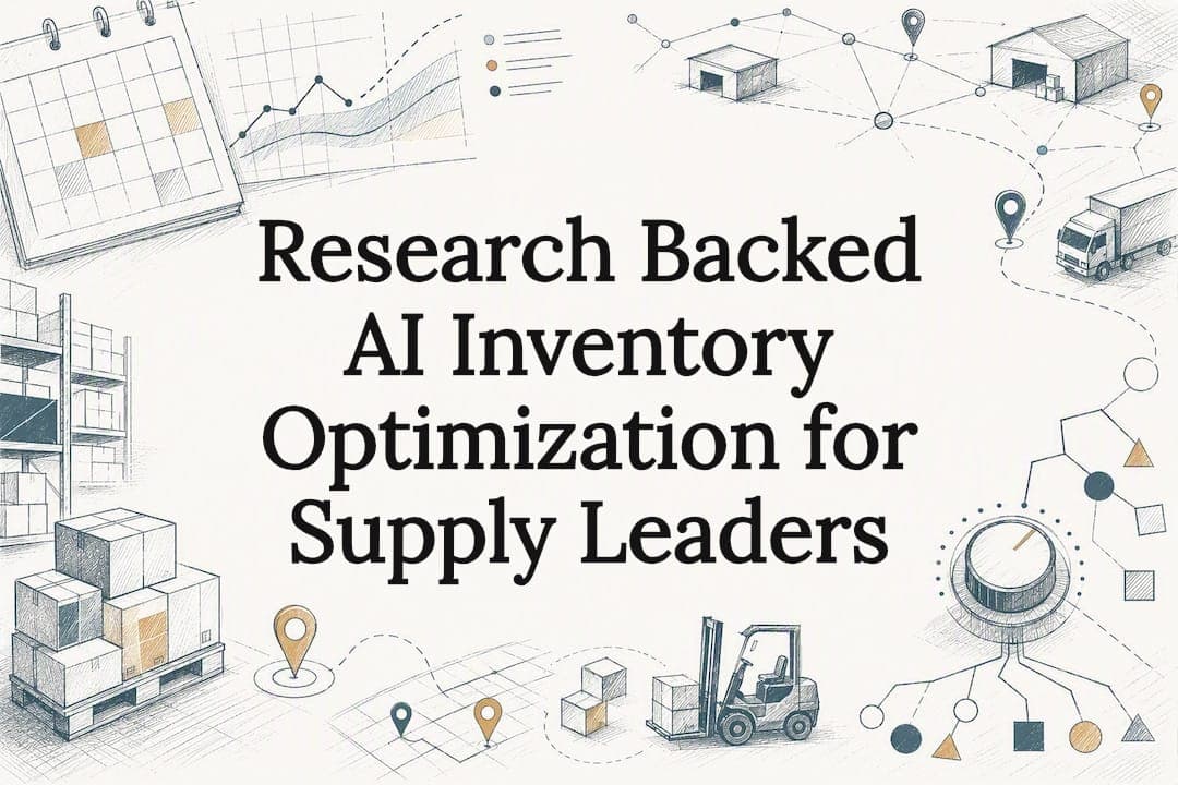 Research Backed AI Inventory Optimization for Supply Leaders